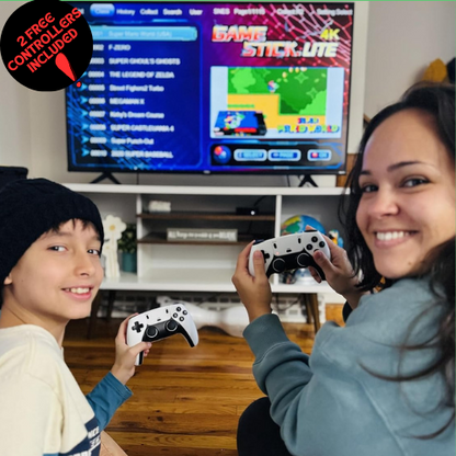 RETROPRO™ CONSOLE 60,000+ LICENSED GAMES (2 Free Controllers Included)