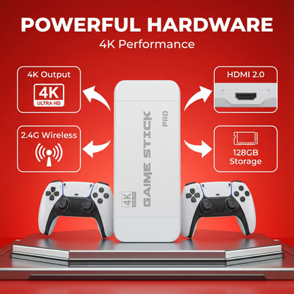 Studiohauss™ - WIRELESS CONSOLE 60,000+ LICENSED GAMES + 2 FREE CONTROLLERS